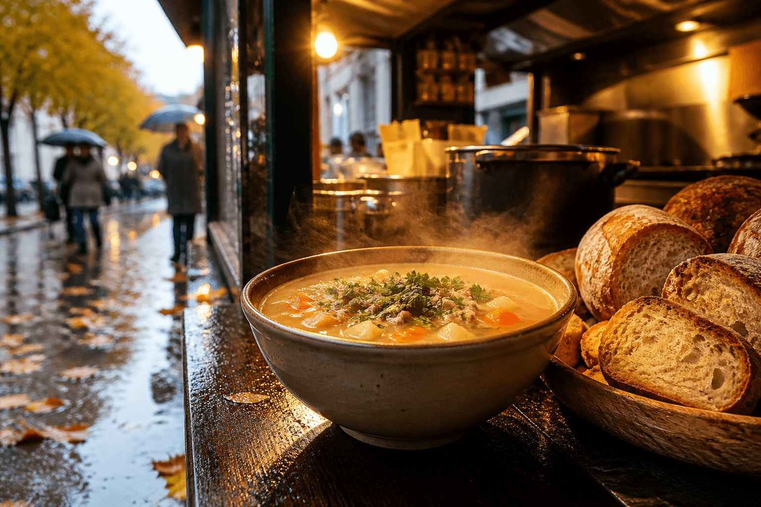The Autumn 4pm Queue: A Visibility Plan for Darker, Wetter UK Food Pitches
